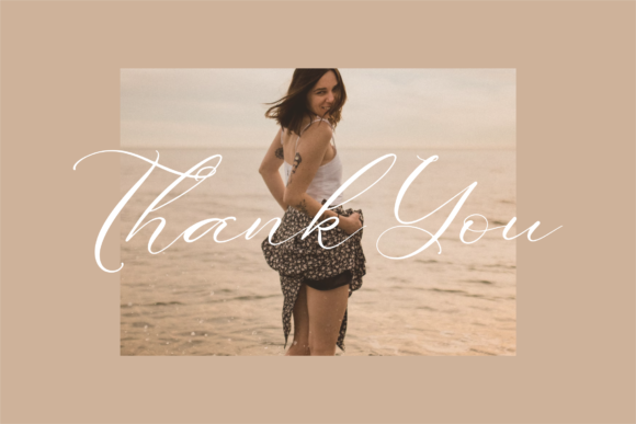 Abigaila Delinta Font Poster 16