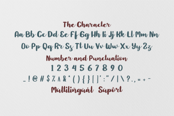 Abulonia Font Poster 6