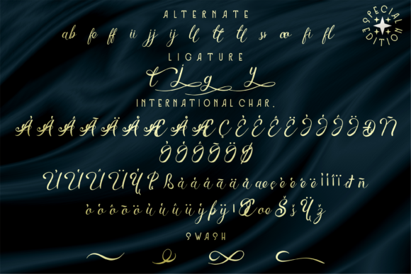 Aciem Guanteng Font Poster 7