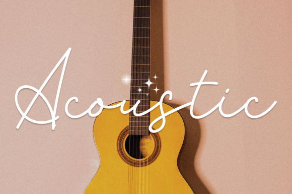 Acoustic Font