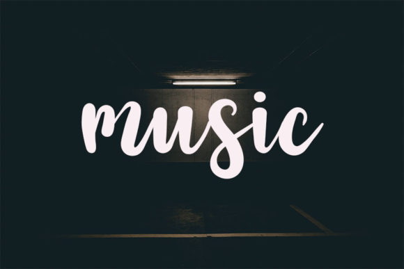 Acoustic House Font Poster 4