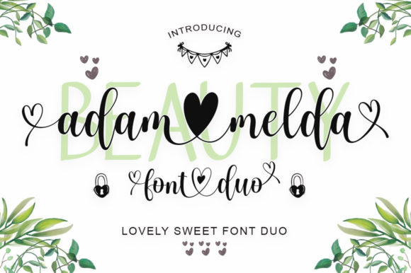 Adam Melda Lovely Font