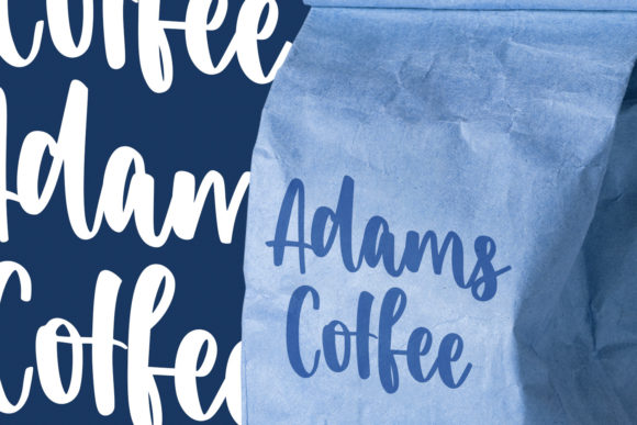 Adamslor Font Poster 7