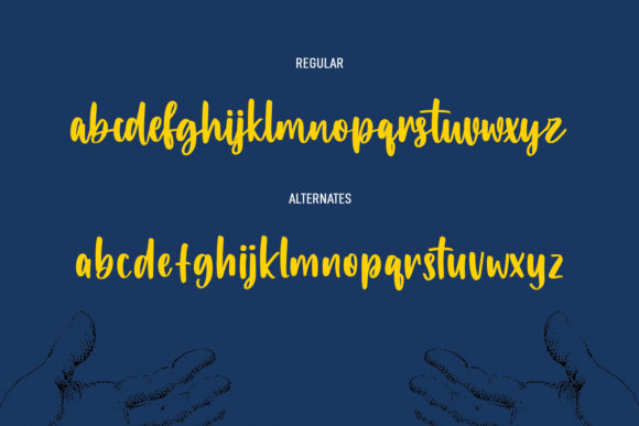 Adamslor Font Poster 9