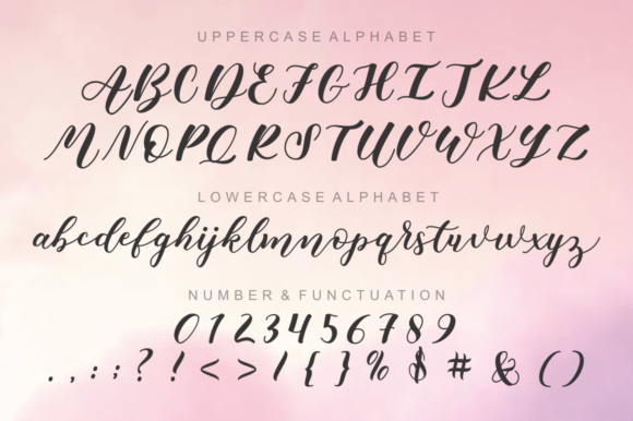 Adelia Font Poster 6