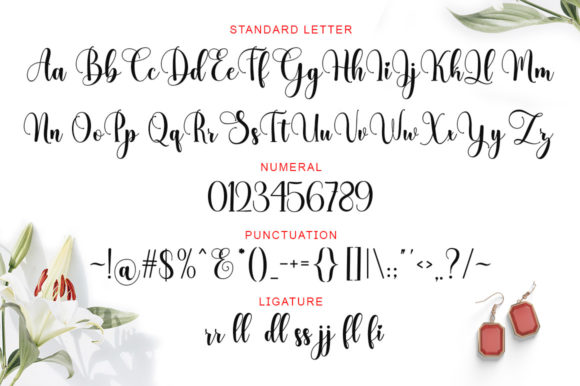 Adelina Script Font Poster 6