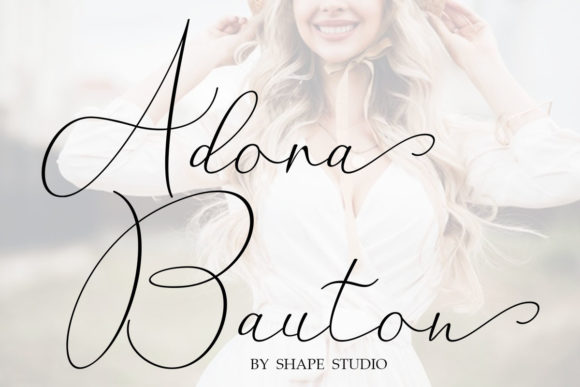 Adora Bauton Font