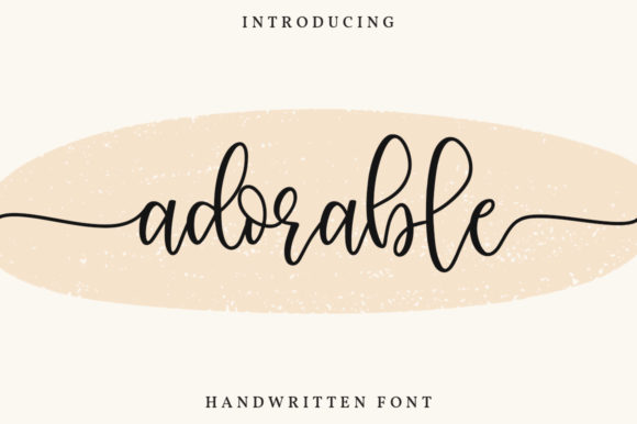 Adorable Font