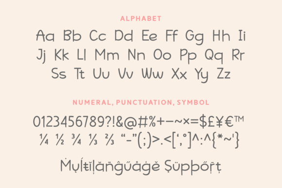 Adore February Font Poster 3