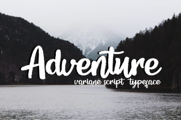 Adventure Font Poster 1