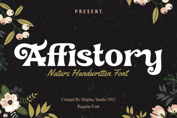 Affistory Font Poster 1