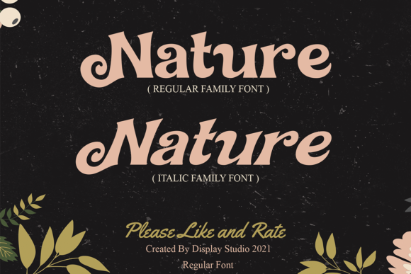 Affistory Font Poster 2