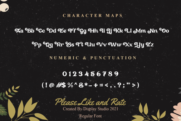 Affistory Font Poster 8