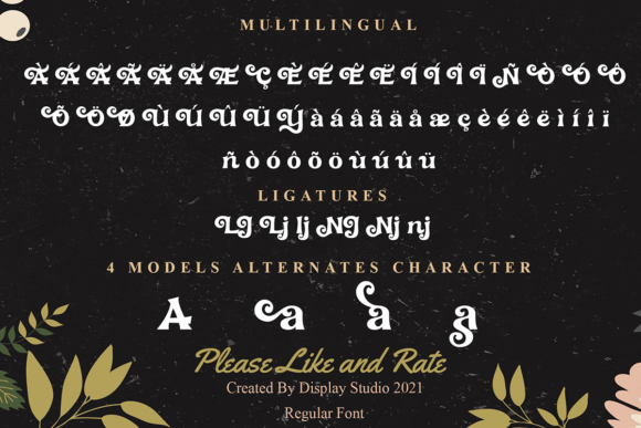 Affistory Font Poster 9