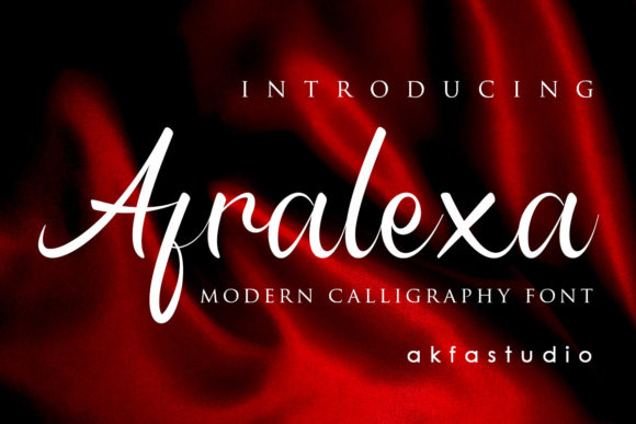 Afralexa Font Poster 1