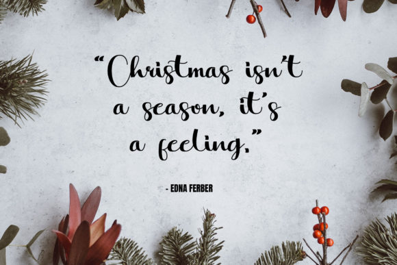 After Christmas Font Poster 3