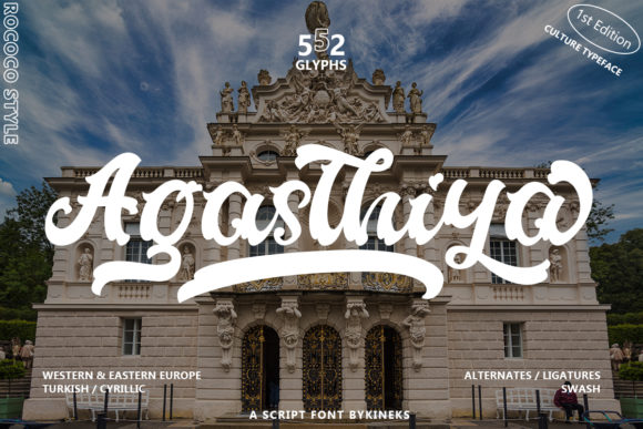 Agasthiya Font Poster 1