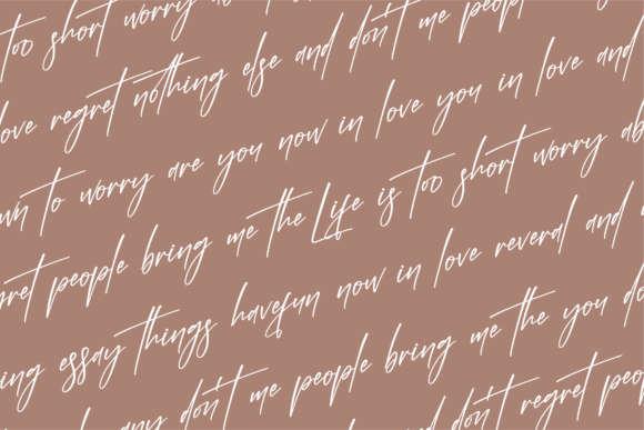 Agatha Paterson Font Poster 8