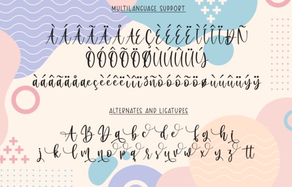 Agirly Font Poster 6