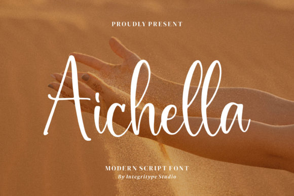 Aichella Font Poster 1