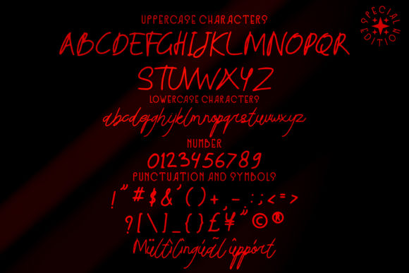 Aiden Font Poster 3