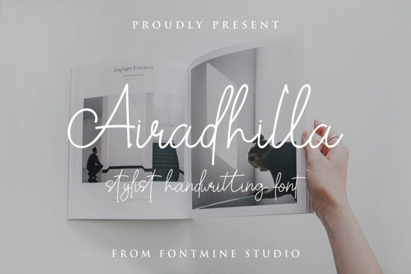 Airadhilla Font Poster 1