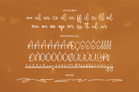 Airfield Font Poster 14