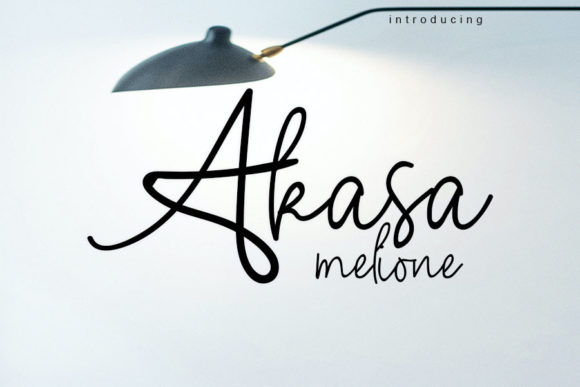 Akasa Melione Font