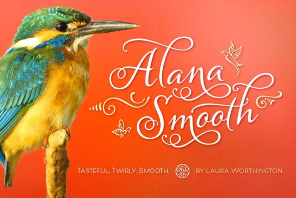 Alana Smooth Font Poster 1