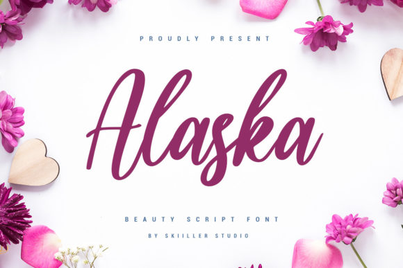 Alaska Font Poster 1