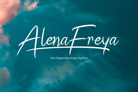 Alena Freya Font Poster 1