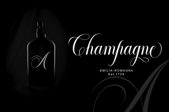 Alevander Font Poster 6