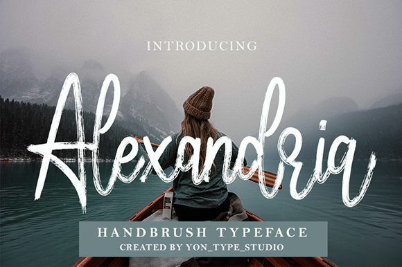 Alexandria Font Alexandria Font Poster 1