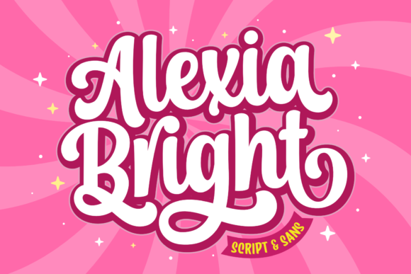 Alexia Bright Font Poster 1