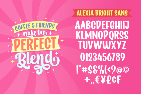 Alexia Bright Font Poster 4