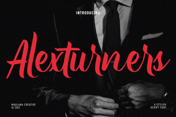 Alexturners Script Font