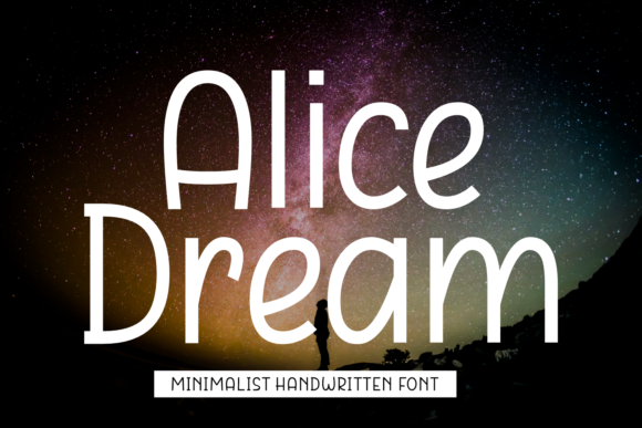 Alice Dream Font Poster 1