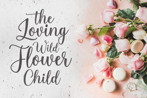 Alicia Geraldine Font Poster 4
