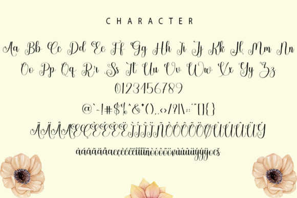 Alinggate Signature Font Poster 3