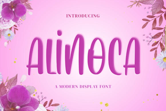 Alinoca Font Poster 1