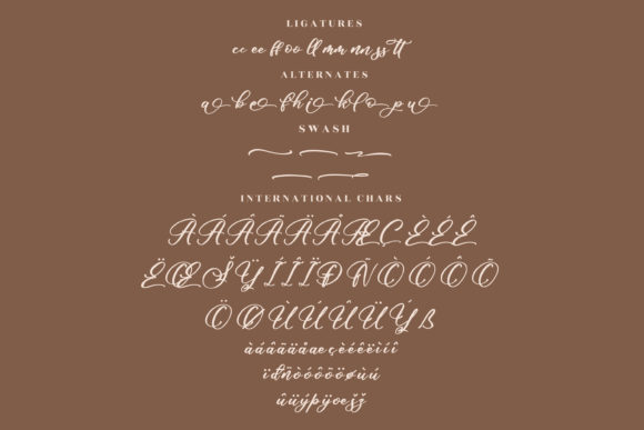 Alisha Cintia Font Poster 14