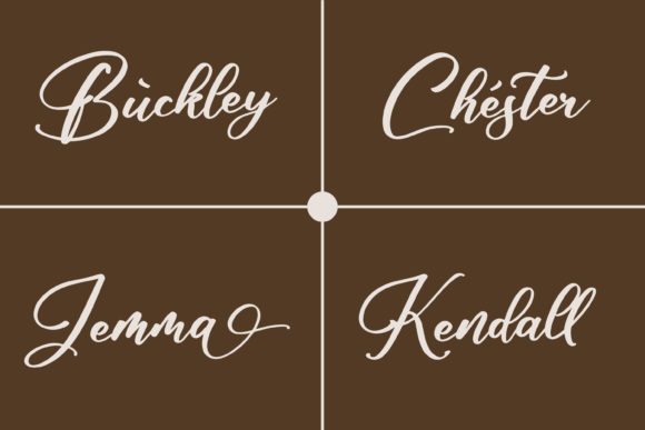 Alisha Cintia Font Poster 8