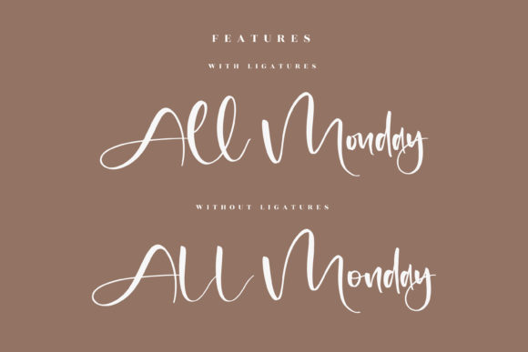 Alista Delita Font Poster 12
