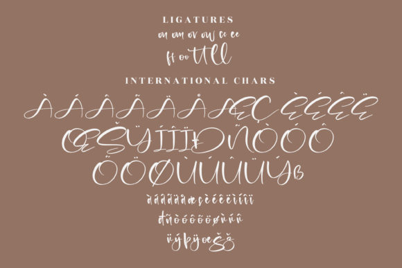 Alista Delita Font Poster 14