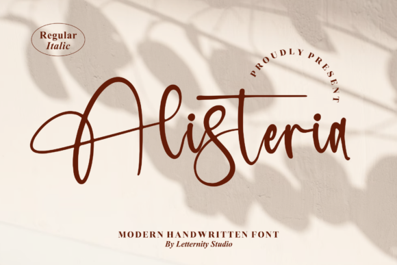 Alisteria Font