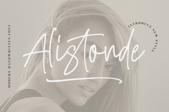 Alistonde Font Poster 1