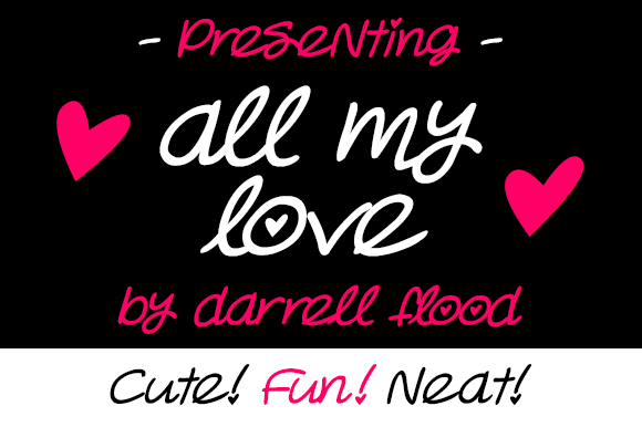 All My Love Font