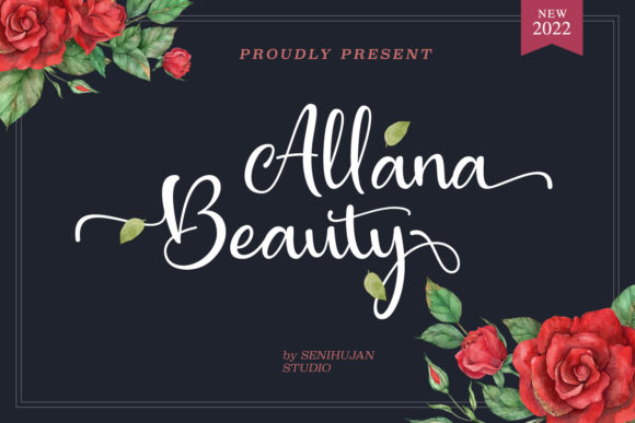Allana Beauty Font Poster 1