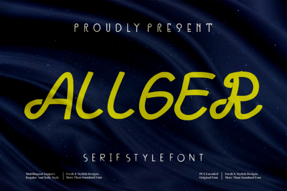 Allger Font