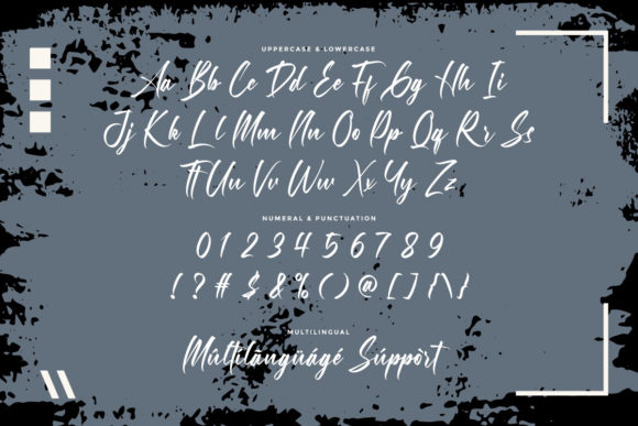 Allston Font Poster 4